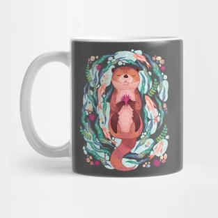 Otter Meditating 2 Mug